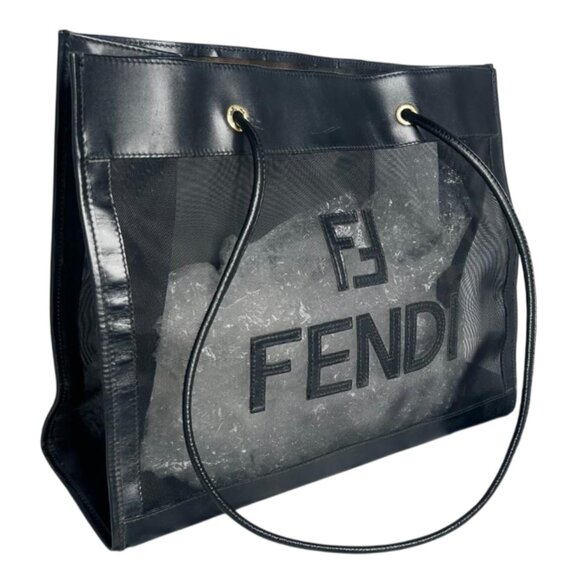 Fendi Handbags - 💎✨Authentic✨💎Fendi Tote Bag Nylon Black